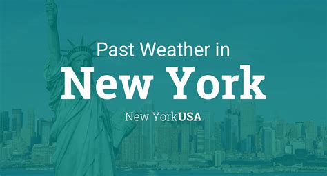 past weather nyc